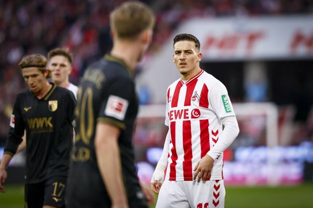 KOELN, GERMANY - OCTOBER 18: Said el Mala (1. FC Koeln, 13) during the Bundesliga match between 1. FC Koeln vs. FC Augsburg at the Rheinenergie-Stadion on matchday 7 of the 1. Bundesliga on October 18, 2025 in Koeln, Germany. DFL REGULATIONS PROHIBIT ANY USE OF PHOTOGRAPHS AS IMAGE SEQUENCES AND OR QUASI-VIDEO. Nordrhein-Westfalen Germany Copyright: xBEAUTIFULxSPORTS AxelxKohringx