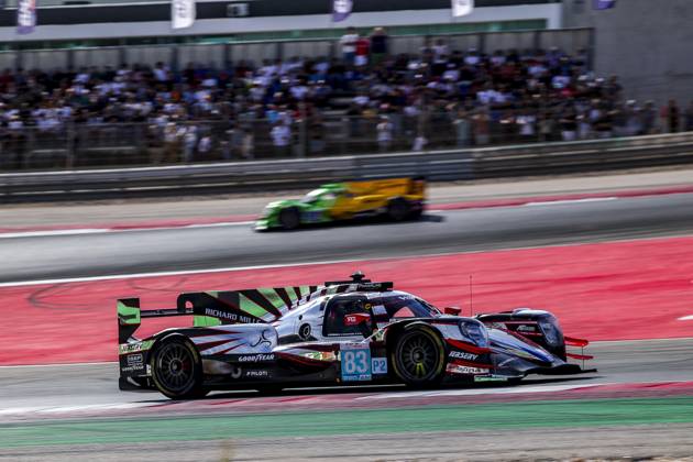 AUTO - ELMS - 4 HOURS OF PORTIMAO 2025 83 PERRODO Francois (fra),Matthieu VAXIVIERE (FRA), ROVERA Alessio (ita), AF Corse, Oreca 07, LMP2 Pro-Am, action during the 4 Hours of Portimao, 6th round of the 2025 European Le Mans Series on the Autodromo Internacional do Algarve from October 16 to 18, 2025 in Portimao, Portugal - PortimaoPortugal Copyright: xPauloxMariax
