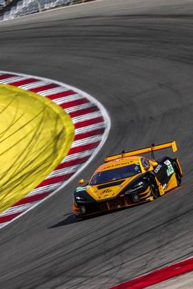 AUTO - ELMS - 4 HOURS OF PORTIMAO 2025 23 BIRCH Michael (gbr), PATTERSON Garnet (aus), BOYD Wayne (gbr), United Autosports, McLaren 720S GT3 Eco, LMGT3, action during the 4 Hours of Portimao, 6th round of the 2025 European Le Mans Series on the Autodromo Internacional do Algarve from October 16 to 18, 2025 in Portimao, Portugal - PortimaoPortugal  Copyright: xPauloxMariax