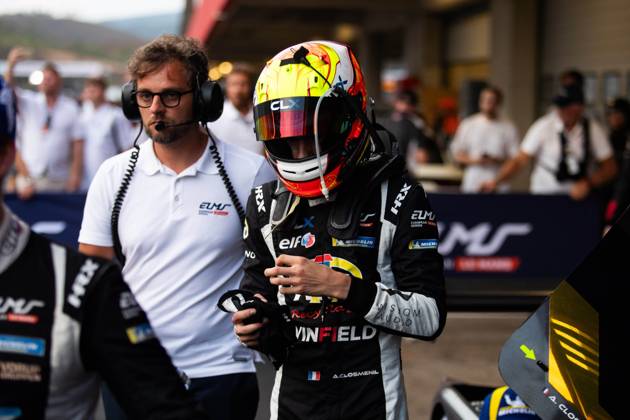 AUTO - ELMS - 4 HOURS OF PORTIMAO 2025 CLOSMENIL Adrien (fra), CLX Motorsport, Ligier JS P325, LMP3, portrait during the 4 Hours of Portimao, 6th round of the 2025 European Le Mans Series on the Autodromo Internacional do Algarve from October 16 to 18, 2025 in Portimao, Portugal -  Copyright: xJoaoxFilipex