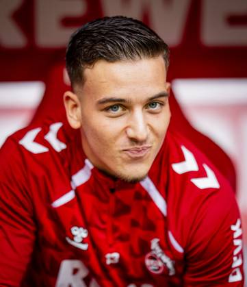 Cologne, Germany. 18th Oct 2025. . Said El Mala (Köln) 1. FC Köln - FC Augsburg 18.10.2025