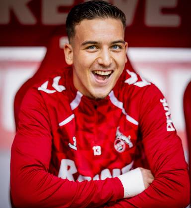 Cologne, Germany. 18th Oct 2025. . Said El Mala (Köln) 1. FC Köln - FC Augsburg 18.10.2025