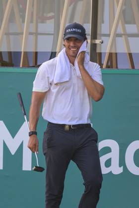 October 19, 2025, Macao, Macao Sar, China: Macau Open Golf , Final Round, Macau Golf and Country Club Coloane, Macao, China . Germanys Dominic Foos Wins the Macau Open Golf after a tiebreaker with Taiwans Wang, Foos in the final round ties with Wang on -17. Macao China - ZUMAr144 20251019_zap_r144_030 Copyright: xJaynexRussellx