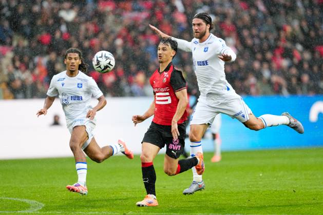 Stade Rennais FC v AJ Auxerre - Ligue 1 McDonald s 2025 2026 09 Esteban LEPAUL (srfc) during the Ligue 1 McDonald s match between Rennes and Auxerre at Roazhon Park on October 19, 2025 in Rennes, France. Rennes France Copyright: xFEPx 776348165