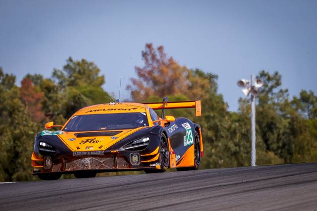 AUTO - ELMS - 4 HOURS OF PORTIMAO 2025 23 BIRCH Michael (gbr), PATTERSON Garnet (aus), BOYD Wayne (gbr), United Autosports, McLaren 720S GT3 Eco, LMGT3, action during the 4 Hours of Portimao, 6th round of the 2025 European Le Mans Series on the Autodromo Internacional do Algarve from October 16 to 18, 2025 in Portimao, Portugal - PortimaoPortugal  Copyright: xPauloxMariax