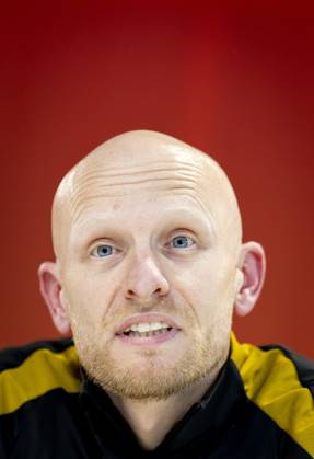 ZEIST - National coach Arjan Veurink during a press conference, PK, Pressekonferenz for the Dutch women s national team, Nationalteam The Dutch women are preparing for the friendly against Poland. ANP KOEN VAN WEEL xVIxANPxSportx xxANPxIVx 539789960 originalFilename: 539789960