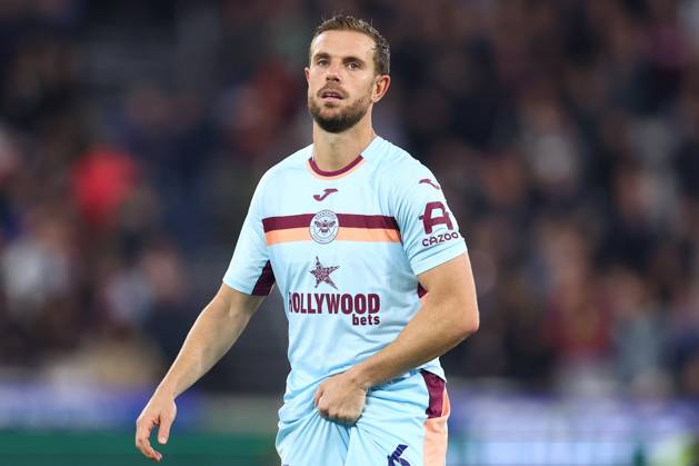 London, England, 20th October 2025. Jordan Henderson of Brentford during the West Ham United vs Brentford Premier League match at the London Stadium, London. Picture credit should read: Paul Terry Sportimage EDITORIAL USE ONLY. No use with unauthorised audio, video, data, fixture lists, club league logos or live services. Online in-match use limited to 120 images, no video emulation. No use in betting, games or single club league player publications. SPI_093_PT_West_Ham_Brentford SPI-4226-0093