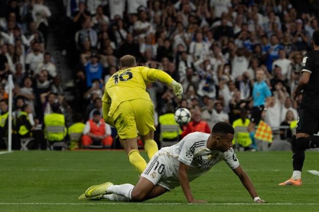 October 22, 2025, Madrid, Spain: Kylian Mbappà , Real Madrid in action during the UEFA Champions League match between Real Madrid and Juventus at the Santiago Bernabeu Stadium. Final score: Real Madrid 1 Juventus 0 Madrid Spain - ZUMAs197 20251022_aaa_s197_836 Copyright: xDavidxCanalesx