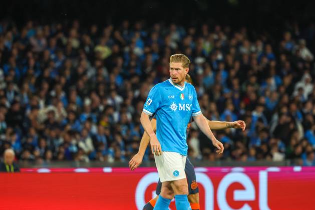 October 25, 2025, Napoli, Campania, ITALIA: Kevi De Bruyne of SSC Napoli During the 2025 26 Italian Serie A football match between SSC Napoli and Internazionale Milano at the Diego Armando Maradona Stadium in Naples on October 25, 2025...Pictured: Napoli ITALIA - ZUMAs236 20251025_aap_s236_014 Copyright: xFabioxSassox