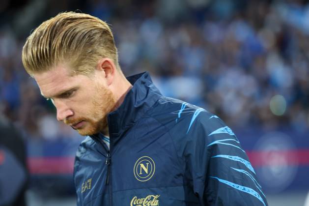 October 25, 2025, Napoli, Campania, ITALIA: Kevi De Bruyne of SSC Napoli During the 2025 26 Italian Serie A football match between SSC Napoli and Internazionale Milano at the Diego Armando Maradona Stadium in Naples on October 25, 2025...Pictured: Napoli ITALIA - ZUMAs236 20251025_aap_s236_078 Copyright: xFabioxSassox