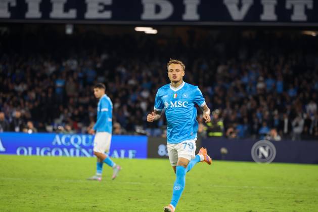 October 25, 2025, Napoli, Campania, ITALIA: Noa Lang of SSC Napoli During the 2025 26 Italian Serie A football match between SSC Napoli and Internazionale Milano at the Diego Armando Maradona Stadium in Naples on October 25, 2025...Pictured: Napoli ITALIA - ZUMAs236 20251025_aap_s236_131 Copyright: xFabioxSassox