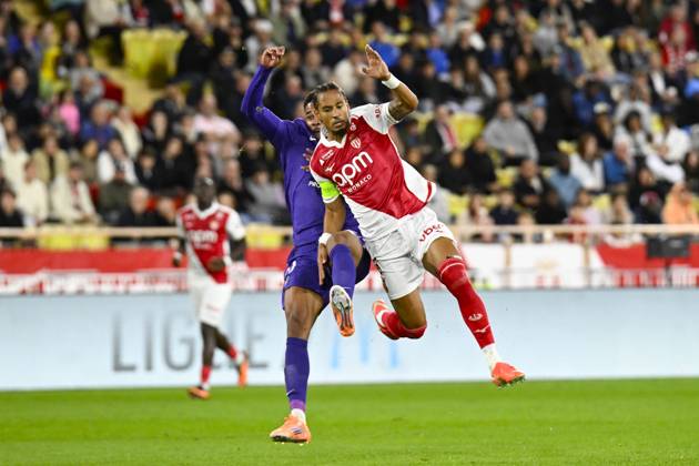 FOOTBALL : AS Monaco VS Toulouse FC - Ligue 1 McDonald s - 25 10 2025 Thilo Kehrer (ASM) - Ligue 1 McDonald s match between AS Monaco and Toulouse FC on October 25, 2025 at the Louis II Stadium in Monaco. MonacoMonaco Copyright: xWilliamxCannarellax