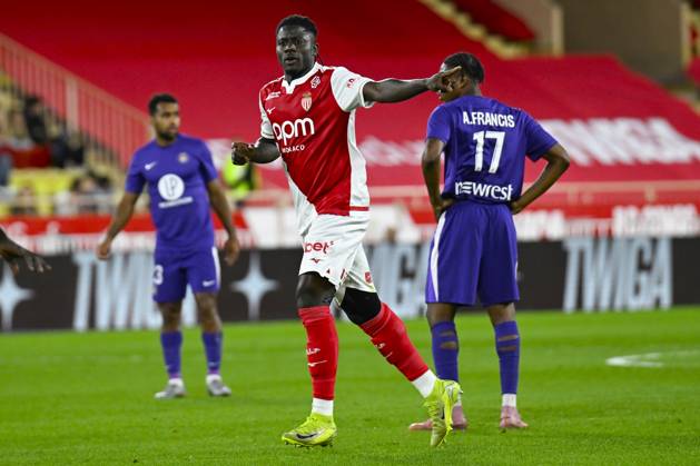 FOOTBALL : AS Monaco VS Toulouse FC - Ligue 1 McDonald s - 25 10 2025 Mohammed Salisu (ASM) - Ligue 1 McDonald s match between AS Monaco and Toulouse FC on October 25, 2025 at the Louis II Stadium in Monaco. MonacoMonaco Copyright: xWilliamxCannarellax