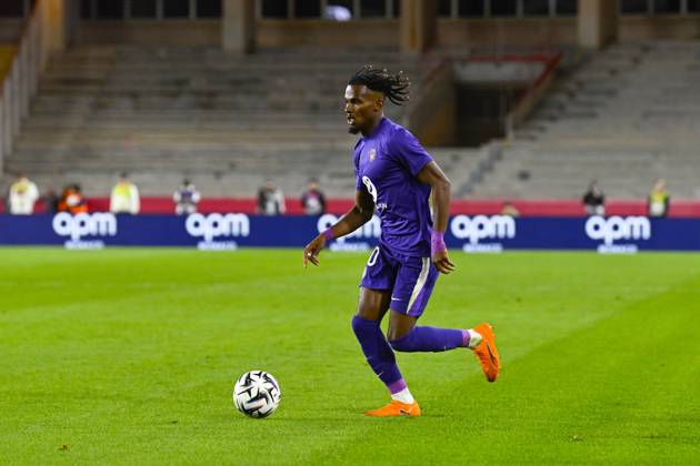 FOOTBALL : AS Monaco VS Toulouse FC - Ligue 1 McDonald s - 25 10 2025 Yann Gboho (TFC) - Ligue 1 McDonald s match between AS Monaco and Toulouse FC on October 25, 2025 at the Louis II Stadium in Monaco. MonacoMonaco Copyright: xWilliamxCannarellax