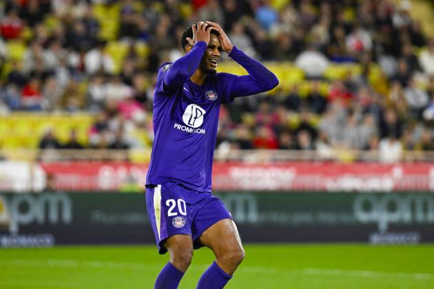 FOOTBALL : AS Monaco VS Toulouse FC - Ligue 1 McDonald s - 25 10 2025 Emersonn (TFC) - Ligue 1 McDonald s match between AS Monaco and Toulouse FC on October 25, 2025 at the Louis II Stadium in Monaco. MonacoMonaco Copyright: xWilliamxCannarellax
