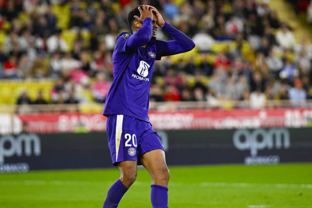 FOOTBALL : AS Monaco VS Toulouse FC - Ligue 1 McDonald s - 25 10 2025 Emersonn (TFC) - Ligue 1 McDonald s match between AS Monaco and Toulouse FC on October 25, 2025 at the Louis II Stadium in Monaco. MonacoMonaco Copyright: xWilliamxCannarellax