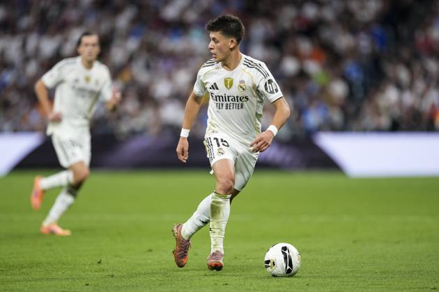 October 26, 2025, Madrid, Madrid, Spain: Arda Guler of Real Madrid CF in action during the Spanish League, LaLiga EA Sports, football match played between Real Madrid C.F. and FC Barcelona, Barca at Santiago Bernabeu stadium on October 26, 2025, in Madrid, Spain. Madrid Spain - ZUMAa181 20251026_zaa_a181_138 Copyright: xOscarxJ.xBarrosox