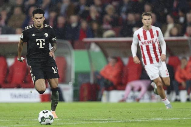 Luis Diaz (FC Bayern München) in Aktion, am Ball, Einzelaktion waehrend des DFB-Pokal Spiels 1.FC Köln v FC Bayern München, RheinEnergieStadion am 29. October 2025 in Köln, Deutschland. (Foto von Oliver Kaelke DeFodi Images) +++ Luis Diaz (FC Bayern München) controls the ball during the DFB-Pokal match between 1.FC Köln v FC Bayern München at RheinEnergieStadion on October 29, 2025 in Cologne, Germany. (Photo by Oliver Kaelke DeFodi Images) (Photo by Oliver Kaelke DeFodi Images) Luis Diaz FC Bayern Munich in action, on the ball, single action during the DFB Pokal match 1 FC Köln v FC Bayern München, RheinEnergieStadion on October 29, 2025 in Cologne, Germany Photo by Oliver Kaelke DeFodi Images Luis Diaz FC Bayern München controls the ball during the DFB Pokal match between 1 FC Köln v FC Bayern München at RheinEnergieStadion on October 29, 2025 in Cologne, Germany Photo by Oliver Kaelke DeFodi Images Photo by Oliver Kaelke DeFodi Images