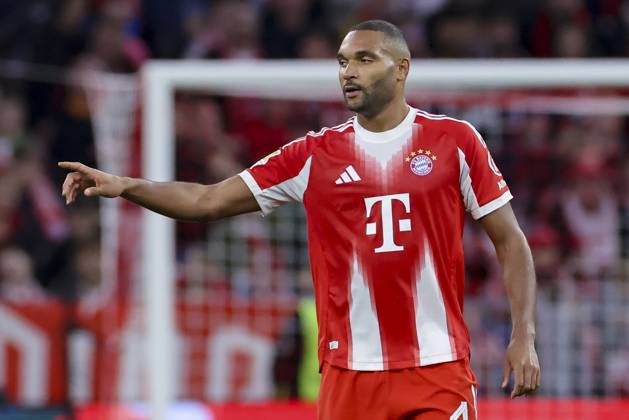 Jonathan Tah (FC Bayern Muenchen) gestikuliert, Bundesliga, FC Bayern München v Bayer 04 Leverkusen, Allianz Arena am 01. November 2025 in München, Deutschland. (Foto von Marco Steinbrenner DeFodi Images) Jonathan Tah (FC Bayern Muenchen) gestures, Bundesliga, FC Bayern München v Bayer 04 Leverkusen, Allianz Arena, November 1, 2025 in München, Germany. (Photo by Marco Steinbrenner DeFodi Images) DFL regulations prohibit any use of photographs as image sequences and or quasi-video. Jonathan Tah FC Bayern Muenchen gestures, Bundesliga, FC Bayern München v Bayer 04 Leverkusen, Allianz Arena on November 01, 2025 in Munich, Germany Photo by Marco Steinbrenner DeFodi Images Jonathan Tah FC Bayern Muenchen gestures, Bundesliga, FC Bayern München v Bayer 04 Leverkusen, Allianz Arena, November 1, 2025 in Munich, Germany Photo by Marco Steinbrenner DeFodi Images DFL regulations prohibit any use of photographs as image sequences and or quasi video