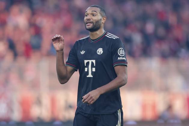 Jonathan Tah (FC Bayern Muenchen) gestikuliert, Bundesliga, 1. FC Union Berlin v FC Bayern München, Stadion An der Alten Försterei am 08. November 2025 in Berlin, Deutschland. (Foto von Marco Steinbrenner DeFodi Images) Jonathan Tah (FC Bayern Muenchen) gestures, Bundesliga, 1. FC Union Berlin v FC Bayern München, Stadion An der Alten Försterei, November 8, 2025 in Berlin, Germany. (Photo by Marco Steinbrenner DeFodi Images) DFL regulations prohibit any use of photographs as image sequences and or quasi-video. Jonathan Tah FC Bayern Muenchen gestures, Bundesliga, 1 FC Union Berlin v FC Bayern München, Stadion An der Alten Försterei, November 8, 2025 in Berlin, Germany Photo by Marco Steinbrenner DeFodi Images Jonathan Tah FC Bayern Muenchen gestures, Bundesliga, 1 FC Union Berlin v FC Bayern München, Stadion An der Alten Försterei, November 8, 2025 in Berlin, Germany Photo by Marco Steinbrenner DeFodi Images DFL regulations prohibit any use of photographs as image sequences and or quasi video