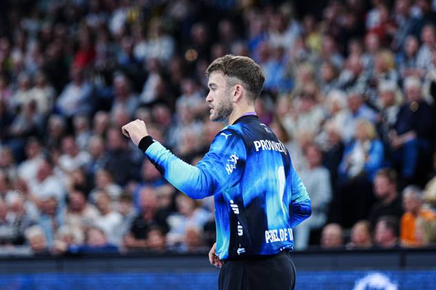 Jubel nach Parade Gonzalo Perez de Vargas (THW Kiel, 01) GER, THW Kiel vs. Frisch Auf Goeppingen, Handball, 1. Bundesliga, Spieltag 13, Saison 2025 2026, 22.11.2025 GER, THW Kiel vs. Frisch Auf Goeppingen, Handball, 1. Bundesliga, Spieltag 13, Saison 2025 2026, 22.11.2025 Kiel Copyright: xEibner-Pressefoto MarcelxvonxFehrnx EP_MFN