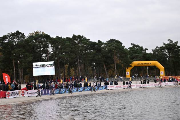 Illustration picture taken during the Boonen and Friends cyclocross cycling event for charity, Saturday 29 November 2025 in Mol. LUCxCLAESSEN x145252196x