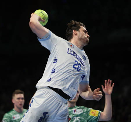 GER HBL Saison 2025 2026 FÜCHSE Berlin vs TBV Lemgo Lippe, 30.11.25, Max-Schmeling-Halle, Berlin, Hendrik WAGNER (TBV Lemgo Lippe 28)