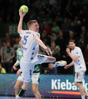 GER HBL Saison 2025 2026 FÜCHSE Berlin vs TBV Lemgo Lippe, 30.11.25, Max-Schmeling-Halle, Berlin, Niels Gerardus VERSTEIJNEN (TBV Lemgo Lippe 25)