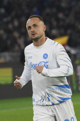 Napoli™s Stanislav Lobotka during the Serie A Enilive soccer match between AS Roma and SSC Napoli at the Rome s Olympic stadium, Italy - Sunday, November 30, 2025. - Soccer. Copyright: xFabrizioxCorradetti LaPressex