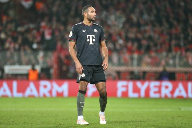 Berlin, Deutschland, 03.12.2025: Stadion Alte Försterei: DFB-Pokal 2025 2026: Union Berlin - FC Bayern München: Jonathan Tah (4, FC Bayern München) Copyright: xdtsxNachrichtenagenturx dts_97233