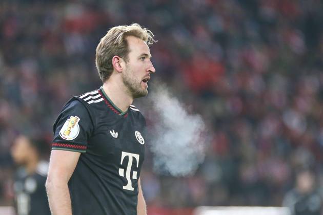 Berlin, Deutschland, 03.12.2025: Stadion Alte Försterei: DFB-Pokal 2025 2026: Union Berlin - FC Bayern München: Harry Kane (9, FC Bayern München) Copyright: xdtsxNachrichtenagenturx dts_97238