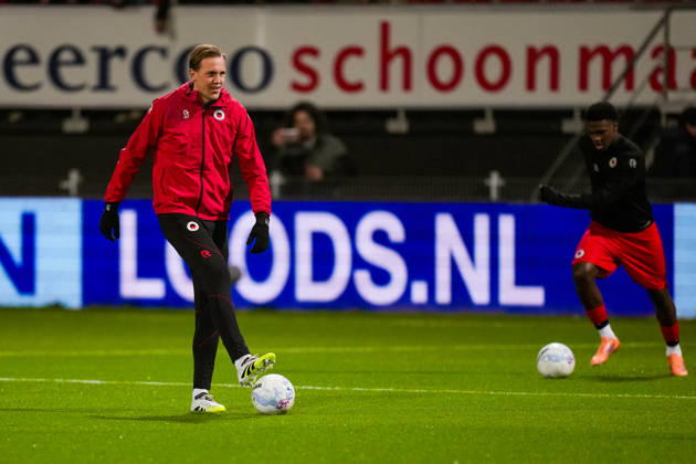 Eredivisie: Excelsior Rotterdam v FC Groningen Rotterdam - Adam Carlen of SBV Excelsior Rotterdam during the fifteenth competition round of the 2025 2026 Eredivisie season. The match is set between Excelsior Rotterdam and FC Groningen at Stadion Woudestein on 5 December 2025 in Rotterdam, The Netherlands. (VK Sportphoto Danny de Groot) Copyright: xDannyxdexGrootx