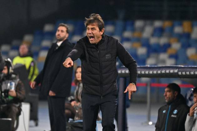 Foto IPP Felice De Martino Napoli 07 12 2025 Calcio Campionato serie A 2025-2026 Napoli - Juventus Nella foto: Antonio Conte Italy Photo Press World Copyright Napoli italy Italia ITALY Copyright: xR4924_italyphotopressx