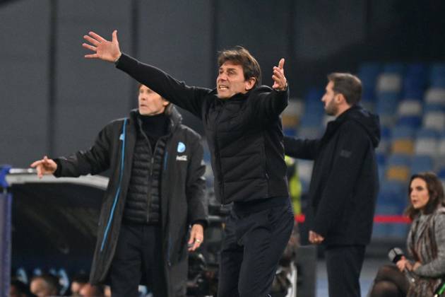 Foto IPP Felice De Martino Napoli 07 12 2025 Calcio Campionato serie A 2025-2026 Napoli - Juventus Nella foto: Antonio Conte Italy Photo Press World Copyright Napoli italy Italia ITALY Copyright: xR4924_italyphotopressx