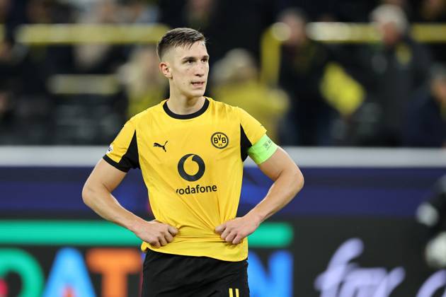 DORTMUND - Nico Schlotterbeck of Borussia Dortmund is upset during the Champions League match between Borussia Dortmund and FK Bodo Glimt at Signal Iduna Park on December 10, 2025, in Dortmund, Germany. ANP Hollandse Hoogte Bart Stoutjesdijk UEFA Champions League 2025 26 xVIxANPxSportx xBartxStoutjesdijkxIVx 544536213 originalFilename: 544536213