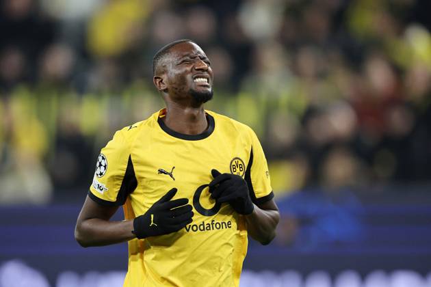 DORTMUND - Serhou Guirassy of Borussia Dortmund during the Champions League match between Borussia Dortmund and FK Bodo Glimt at Signal Iduna Park on December 10, 2025, in Dortmund, Germany. ANP Hollandse Hoogte Bart Stoutjesdijk UEFA Champions League 2025 26 xVIxANPxSportx xBartxStoutjesdijkxIVx 544538249 originalFilename: 544538249