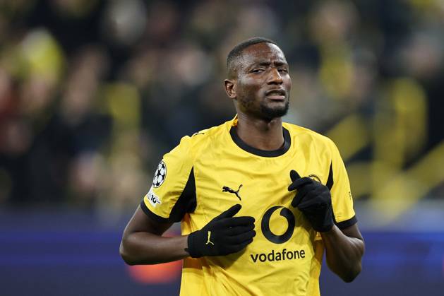 DORTMUND - Serhou Guirassy of Borussia Dortmund during the Champions League match between Borussia Dortmund and FK Bodo Glimt at Signal Iduna Park on December 10, 2025, in Dortmund, Germany. ANP Hollandse Hoogte Bart Stoutjesdijk UEFA Champions League 2025 26 xVIxANPxSportx xBartxStoutjesdijkxIVx 544589632 originalFilename: 544589632
