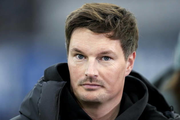 Merlin Polzin (Trainer, Cheftrainer, HSV), Einzelbild, Einzelfoto, Aktion, Action, Porträt, Portrait, 13.12.2025, Sinsheim (Deutschland), Fussball, Bundesliga, TSG 1899 Hoffenheim - Hamburger SV, DFB DFL REGULATIONS PROHIBIT ANY USE OF PHOTOGRAPHS AS IMAGE SEQUENCES AND OR QUASI-VIDEO.