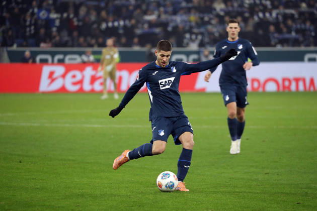 13.12.25 TSG 1899 Hoffenheim - Hamburger SV Deutschland, Sinsheim, 13.12.2025, Fussball, Bundesliga, Saison 2025 2026, TSG 1899 Hoffenheim - Hamburger SV: Andrej Kramaric (TSG 1899 Hoffenheim).