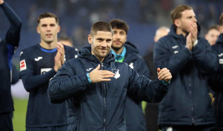 13.12.25 TSG 1899 Hoffenheim - Hamburger SV Deutschland, Sinsheim, 13.12.2025, Fussball, Bundesliga, Saison 2025 2026, TSG 1899 Hoffenheim - Hamburger SV: Andrej Kramaric (TSG 1899 Hoffenheim).