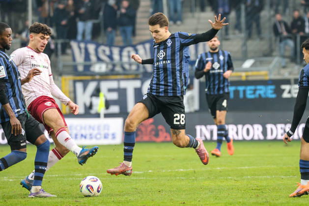 Diego Michel (SV Waldhof Mannheim, 28) Fussball: 3. Liga, 19. Spieltag, SV Waldhof Mannheim vs. FC Ingolstadt 04 am 20.12.2025 in Mannheim (Carl-Benz-Stadion), Deutschland Mannheim Carl-Benz-Stadion Deutschland Copyright: xFranzxReindelx