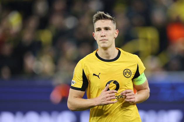 DORTMUND - Nico Schlotterbeck of Borussia Dortmund during the Champions League match between Borussia Dortmund and FK Bodo Glimt at Signal Iduna Park on December 10, 2025, in Dortmund, Germany. ANP Hollandse Hoogte Bart Stoutjesdijk UEFA Champions League 2025 26 xVIxANPxSportx xBartxStoutjesdijkxIVx 545831178 originalFilename: 545831178