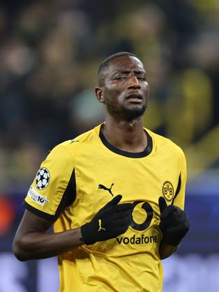 DORTMUND - Serhou Guirassy of Borussia Dortmund during the Champions League match between Borussia Dortmund and FK Bodo Glimt at Signal Iduna Park on December 10, 2025, in Dortmund, Germany. ANP Hollandse Hoogte Bart Stoutjesdijk UEFA Champions League 2025 26 xVIxANPxSportx xBartxStoutjesdijkxIVx 545831435 originalFilename: 545831435