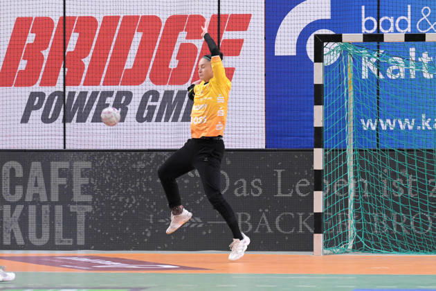 Sara Suba (TusSies Metzingen, 77) im Tor TusSies Metzingen vs. Union Neckarsulm, Handball, Alsco HBF, 9.Ligaspieltag, Saison 2025 2026, 27.12.2025 TusSies Metzingen vs. Sport-Union Neckarsulm, Handball, Alsco HBF, 9.Ligaspieltag, Saison 2025 2026, 27.12.2025 Tuebingen Copyright: xEibner-Pressefoto TobiasxBaurx EP_TBR
