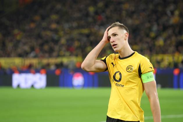 DORTMUND - Nico Schlotterbeck of Borussia Dortmund during the Champions League match between Borussia Dortmund and FK Bodo Glimt at Signal Iduna Park on December 10, 2025, in Dortmund, Germany. ANP Hollandse Hoogte Bart Stoutjesdijk UEFA Champions League 2025 26 xVIxANPxSportx xBartxStoutjesdijkxIVx 545963959 originalFilename: 545963959