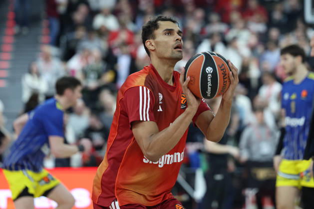 Oscar da Silva (FC Bayern Basketball, 01) beim Aufwaermen in der Halbzeit, GER, FC Bayern Basketball vs. Maccabi Rapyd Tel Aviv, Basketball, Euroleague, 19. Spieltag, Saison 2025 2026, 02.01.2026, GER, FC Bayern Basketball vs. Maccabi Rapyd Tel Aviv, Basketball, Euroleague, 19. Spieltag, Saison 2025 2026, 02.01.2026 Muenchen Copyright: xEibner-Pressefoto JennixMaulx EP_JML