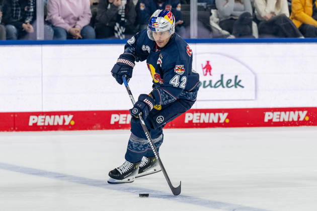 Yasin Ehliz (EHC Red Bull Muenchen, 42) GER, EHC Red Bull Muenchen vs. Adler Mannheim, Eishockey, DEL, 36. Spieltag, Saison 2025 2026, 04.01.2026. GER, EHC Red Bull Muenchen vs. Adler Mannheim, Eishockey, DEL, 36. Spieltag, Saison 2025 2026, 04.01.2026. Muenchen Copyright: xEibner-Pressefoto HeikexFeinerx EP_HFR