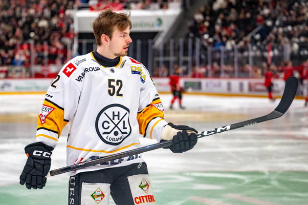 NL : Lausanne HC - HC Lugano 07.01.2026, Lausanne, Vaudoise Arena, NL: Lausanne HC - HC Lugano. Jesper Peltonen (52, HC Lugano) during the Swiss National League Ice hockey, Eishockey championship 2025-2026 match between Lausanne HC and HC Lugano the Wednesday 07.01.2026 at the Vaudoise Arena in Lausanne, Switzerland. Lausanne Vaudoise Arena Vaud Switzerland Copyright: xMediafabxPhotographyxFabricexDexGasperisx MEDIAFAB-HOCKEY-LHC-HCL-07.01.2026-HOC_2003