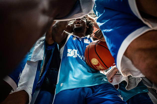 10.01.2026, xhfmx, Basketball easyCredit BBL Bundesliga, Frankfurt Skyliners - NINERS Chemnitz Skylines Feiern den Sieg gegen Chemnitz (DFL DFB REGULATIONS PROHIBIT ANY USE OF PHOTOGRAPHS as IMAGE SEQUENCES and or QUASI-VIDEO) Frankfurt am Main