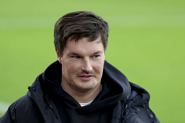 Merlin Polzin (Hamburger SV, Trainer) , Deutschland, Fussball, 1. Bundesliga, 16.Spieltag, 2025 2026, SC Freiburg vs. Hamburger SV, 10.01.2026, Freiburg im Breisgau Europa-Park Stadion Deutschland Copyright: xGrantxHubbsx